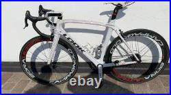 Look Carbon 695 size M Campagnolo Super Record Campagnolo Bora Ultra