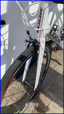 Look Carbon 695 size M Campagnolo Super Record Campagnolo Bora Ultra