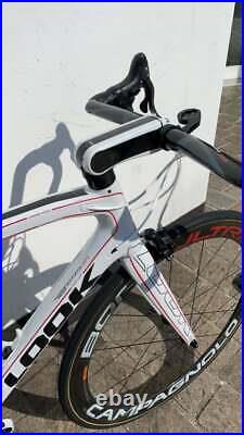 Look Carbon 695 size M Campagnolo Super Record Campagnolo Bora Ultra
