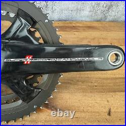 Low Mile! Campagnolo Super Record 11 2015+ 175mm 52/36t 11-Speed Carbon Crankset