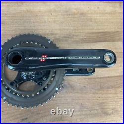 Low Mile! Campagnolo Super Record 11 2015+ 175mm 52/36t 11-Speed Carbon Crankset