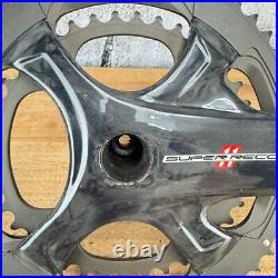 Low Mile! Campagnolo Super Record 11 Carbon 11-Speed 172.5mm 53/39t Crankset
