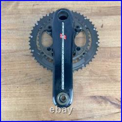 Low Mile! Campagnolo Super Record 11 Carbon 11-Speed 172.5mm 53/39t Crankset