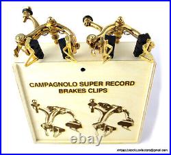Luxury Vintage Bike Campagnolo Super Record BRAKES CLIPS CALIPERS GOLD PLATED Luxury Vintage Bike Campagnolo Super Record BRAKES CLIPS CALIPERS GOLD PLATED