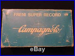 Mint Nos Vintage Campagnolo Super Record Brake Set In Box