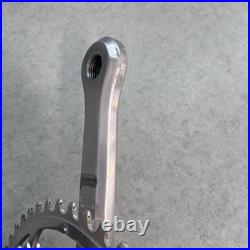 Mint! Campagnolo Super Record Crankset Double 52-42 Tooth 175mm Arms Record Caps