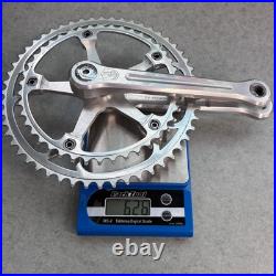 Mint! Campagnolo Super Record Crankset Double 52-42 Tooth 175mm Arms Record Caps