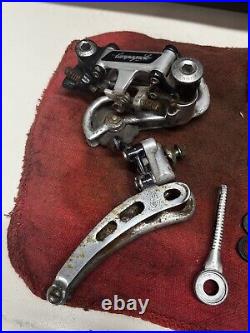 Mixed Lot of Campagnolo Super Record 1978-1984 Needs Restoration Group Groupo Mixed Lot of Campagnolo Super Record 1978-1984 Needs Restoration Group Groupo