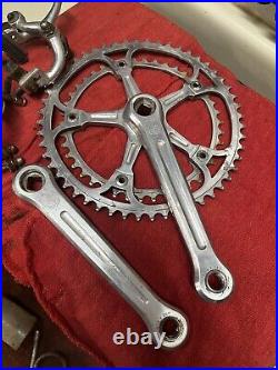 Mixed Lot of Campagnolo Super Record 1978-1984 Needs Restoration Group Groupo Mixed Lot of Campagnolo Super Record 1978-1984 Needs Restoration Group Groupo
