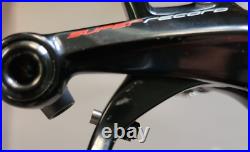 Mounted Campagnolo Super Record Brakeset Dual Pivot Front and Rear Black