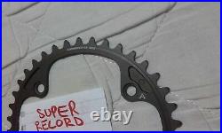 NEW CAMPAGNOLO super record 11 speed chainring 53t 39t 4 arm hole 112 145 bcd UT