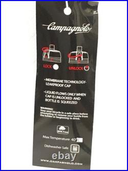 NEW Campagnolo Super Record Carbon Cage and Water Bottle 550ML, FREE SHIPPING