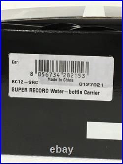 NEW Campagnolo Super Record Carbon Cage and Water Bottle 550ML, FREE SHIPPING