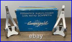 NIB Vintage Campagnolo Toe Clips NOS Super Record Superleggeri Small Light NEW