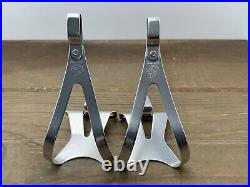NIB Vintage Campagnolo Toe Clips NOS Super Record Superleggeri Small Light NEW