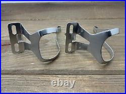 NIB Vintage Campagnolo Toe Clips NOS Super Record Superleggeri Small Light NEW