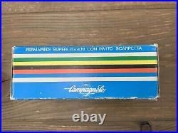 NIB Vintage Campagnolo Toe Clips NOS Super Record Superleggeri Small Light NEW
