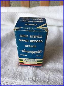 Nos Campagnolo Super Record Strada Serie Sterzo Headset Vintage