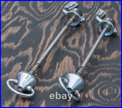 NOS Campagnolo Hub Axle SKEWERS & PARTS Nuovo Super Record Tour Road Bike Wheels