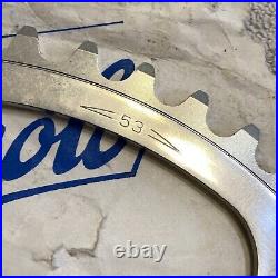 NOS Campagnolo Super Record 53T Chainring 144 mm BCD Vintage 80s Road cac