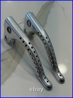 NOS Campagnolo Super Record Brake Lever Drilled Lever Control (pair) PN. 4063