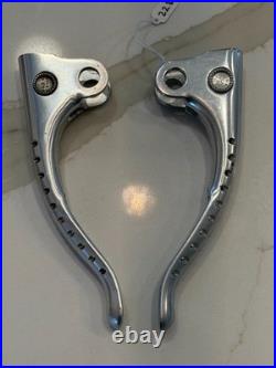 NOS Campagnolo Super Record Brake Lever Drilled Lever Control (pair) PN. 4063