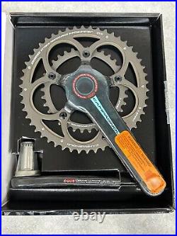 NOS Campagnolo Super Record CT Titanium Compact Crankset 172.5. 34x50
