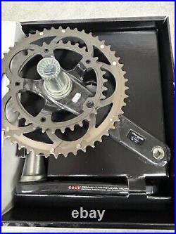NOS Campagnolo Super Record CT Titanium Compact Crankset 172.5. 34x50