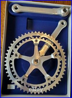NOS Campagnolo super Record strada crank old stock new 53/42 tooth 180mm arms