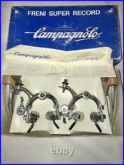 NOS Campnolo Super Record Brakeset Colnago Pantographed 30th Anniversery