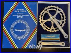 NOS/NIB CAMPAGNOLO SUPER RECORD CRANK / TITAN BB SET 52/42T 170mm/ SS-68 VINTAGE