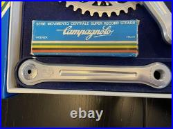 NOS/NIB CAMPAGNOLO SUPER RECORD CRANK / TITAN BB SET 52/42T 170mm/ SS-68 VINTAGE