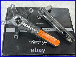 NOS NIB Campagnolo Super Record 11 Carbon Crank Arm Set 172.5 135 BCD