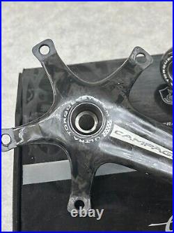 NOS NIB Campagnolo Super Record 11 Carbon Crank Arm Set 172.5 135 BCD