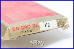 NOS REGINA ORO BX EXTRA VINTAGE GOLD CHAIN CAMPAGNOLO SUPER RECORD 50th 7 SPEED