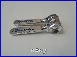 NOS Vintage 1980s Campagnolo BIANCHI panto Super Record gear shifter levers