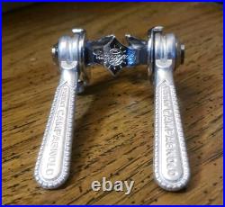 NOS Vintage 1980s Campagnolo Nuovo/Super Record band-on gear shifters NOS Vintage 1980s Campagnolo Nuovo/Super Record band-on gear shifters