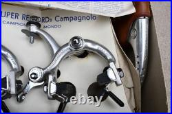 NOS Vintage Campagnolo Super Record brake set (complete) 1970s-80s NEW