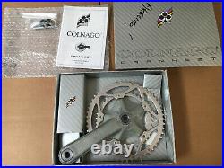 NOS very rare COLNAGO carbon Crankset Cranks silver Campagnolo Record CF3 Rondo