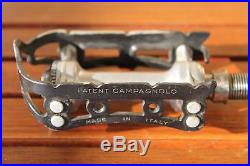 NO RESERVE Extremely rare Campagnolo SUPER RECORD Titan Axle PEDALS vintage road
