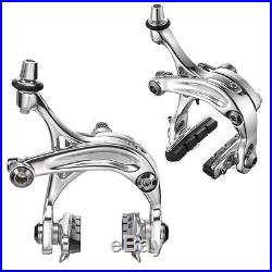 New 2015 Campagnolo Skeleton Dual Pivot Silver Brake Set fit Super Record Chorus