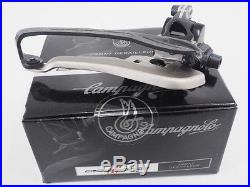 New! Campagnolo Super Record 11 Speed Braze On Front Derailleur 2x11 Carbon