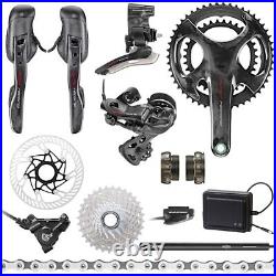 New Campagnolo Super Record 12 Speed Disc Brake EPS Groupset, 172.5mm / 52-36T