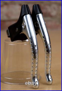 New Campagnolo Super Record Brake Levers Non Aero Vintage L'Eroica NOS