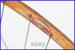 Nos Campagnolo Super Record Cerchio Ghisallo Wooden Wood Wheelset Vintage Wheels Nos Campagnolo Super Record Cerchio Ghisallo Wooden Wood Wheelset Vintage Wheels
