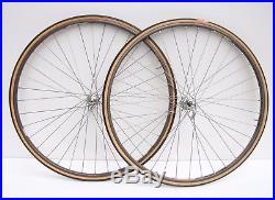 Nos Campagnolo Super Record Wheels Wheelset Campagnolo Omega Clement Vintage