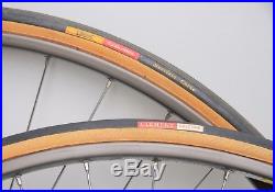 Nos Campagnolo Super Record Wheels Wheelset Campagnolo Omega Clement Vintage