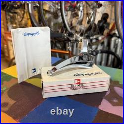 Nos Vintage Campagnolo C-record Braze-on Front Derailleur 8 Speed Rear Super