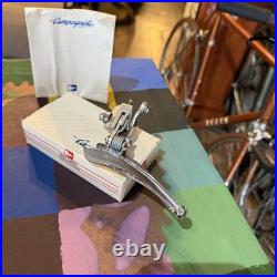 Nos Vintage Campagnolo C-record Braze-on Front Derailleur 8 Speed Rear Super