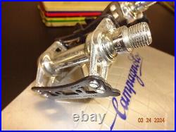 Nos Vintage Campagnolo Super Record Chrome Plated Steel Track Pedal Set # 1038/a